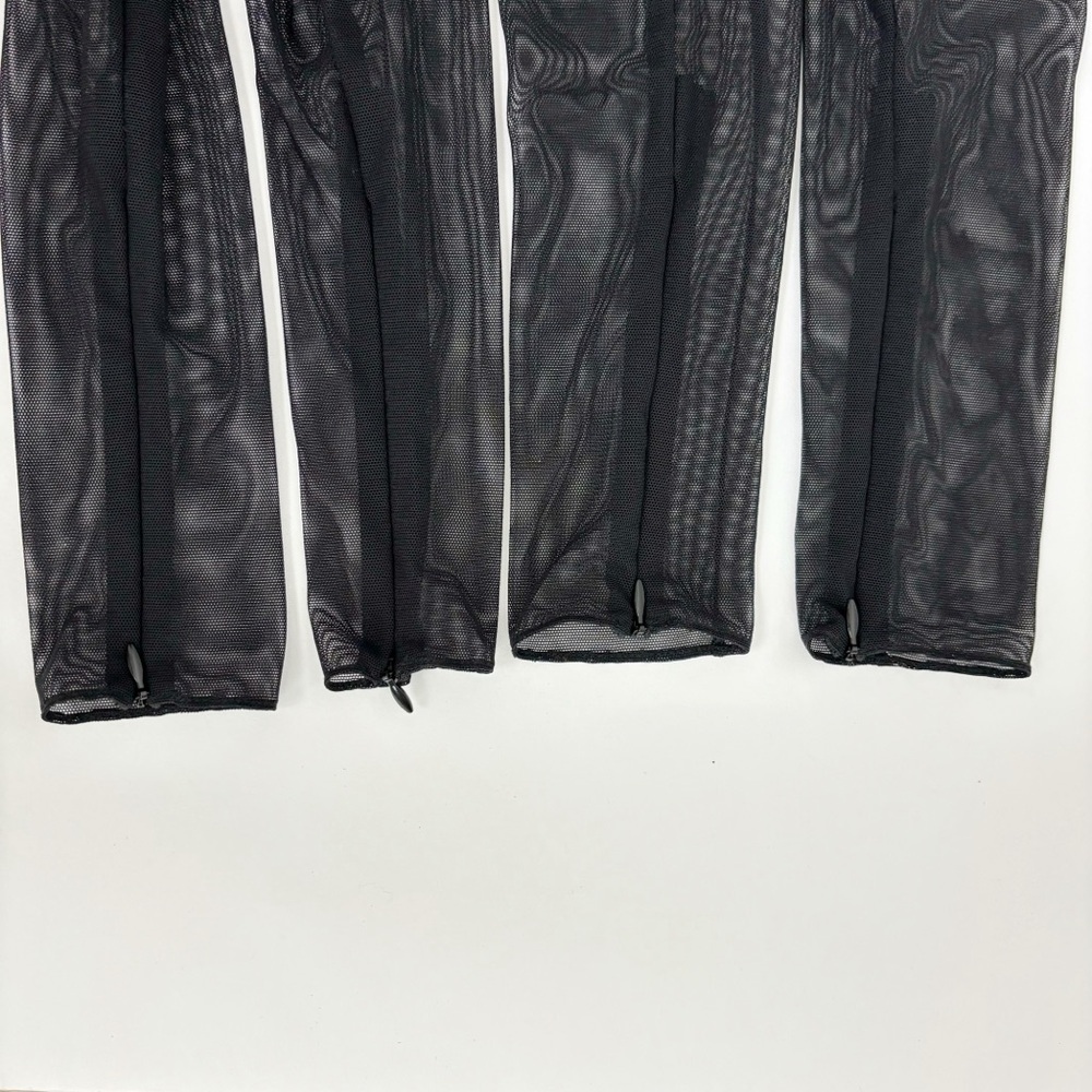LaQuan Smith Mesh Jumpsuit in Black Size S - Picture 5 of 11